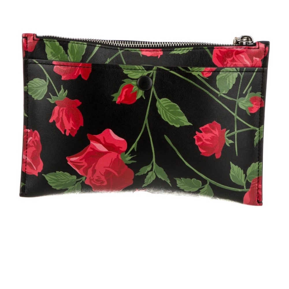 Rare Michael Kors Collection Roses Pouch - Picture 2 of 6